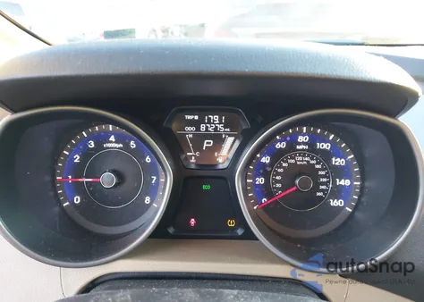 2013 Hyundai Elantra Gls из США, поврежденный, VIN 5NPDH4AE2DH379555